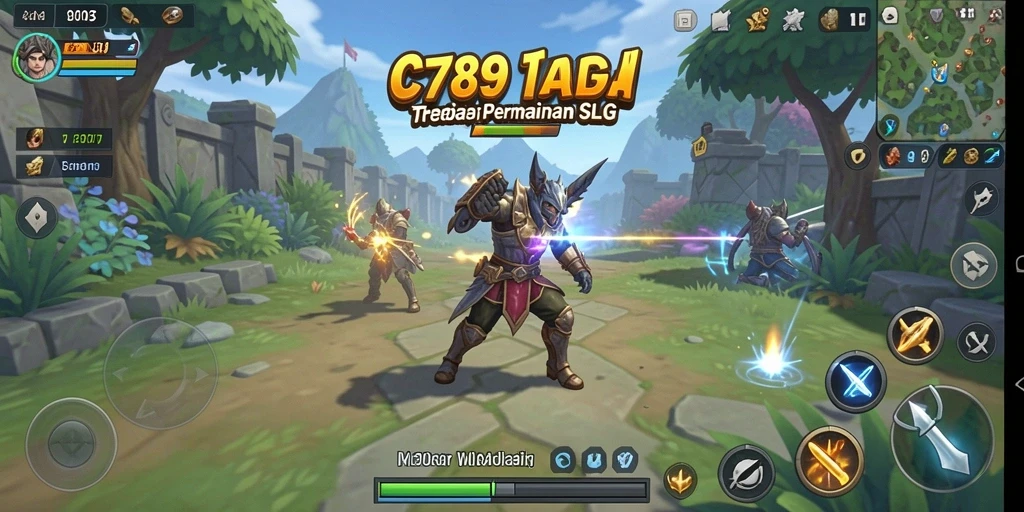 Tampilan gameplay C789 dengan strategi mendalam dan pertempuran seru.