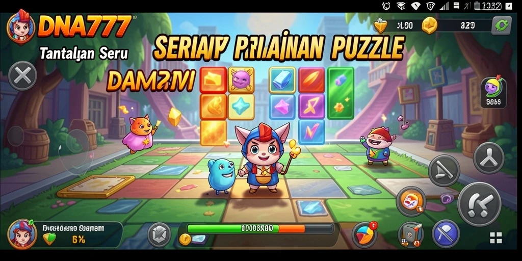 Tampilan gameplay DNA777 yang menantang dan mengasyikkan.