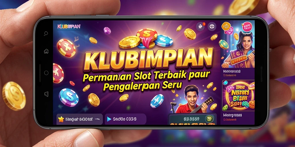 Tampilan gameplay menarik dari KLUBIMPIAN yang penuh warna.