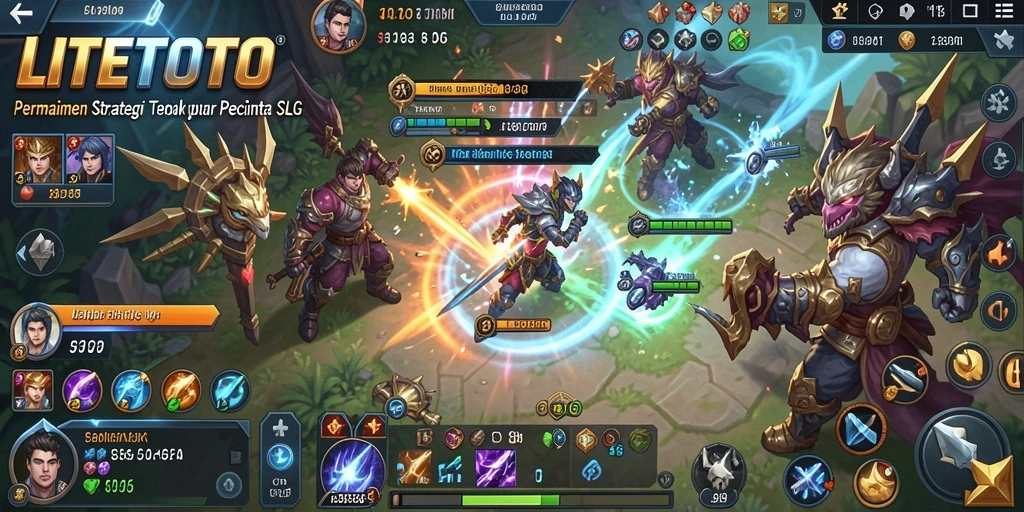 Tampilan gameplay seru di LITETOTO dengan strategi mendalam.