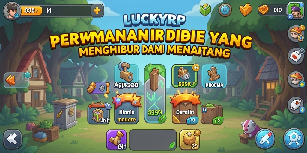 Gameplay <strong>LUCKYRP</strong> yang mengasyikkan dengan berbagai karakter dan strategi.