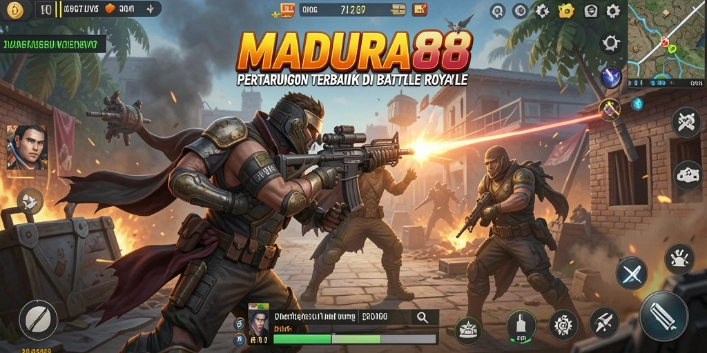 Gameplay menegangkan dalam MADURA88 menunjukkan aksi pertempuran yang seru.