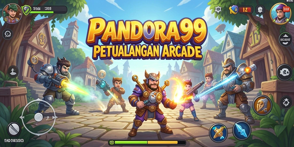 Tampilan gameplay PANDORA99 yang penuh aksi dan tantangan.
