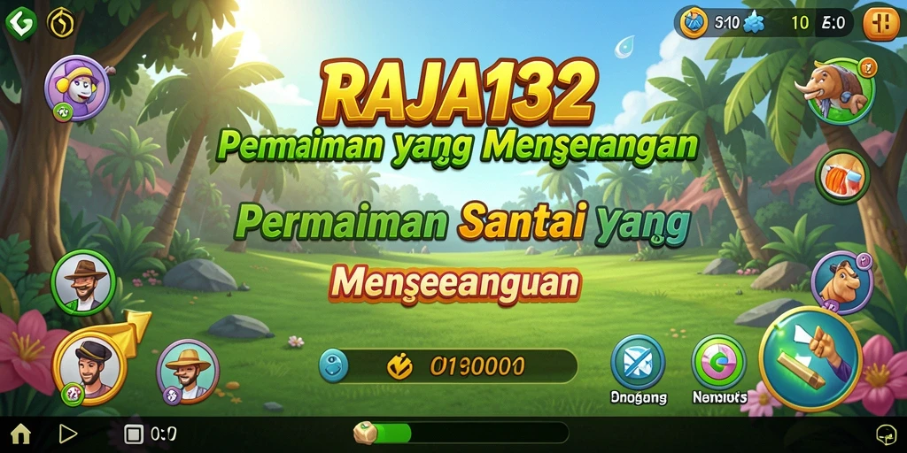 Tangkapan layar dari gameplay menarik RAJA132.